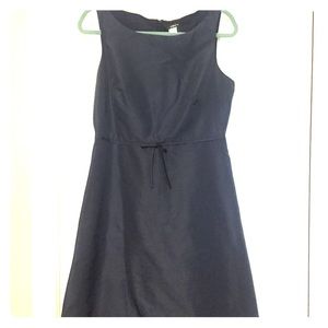 J.Crew Navy Silk Dress