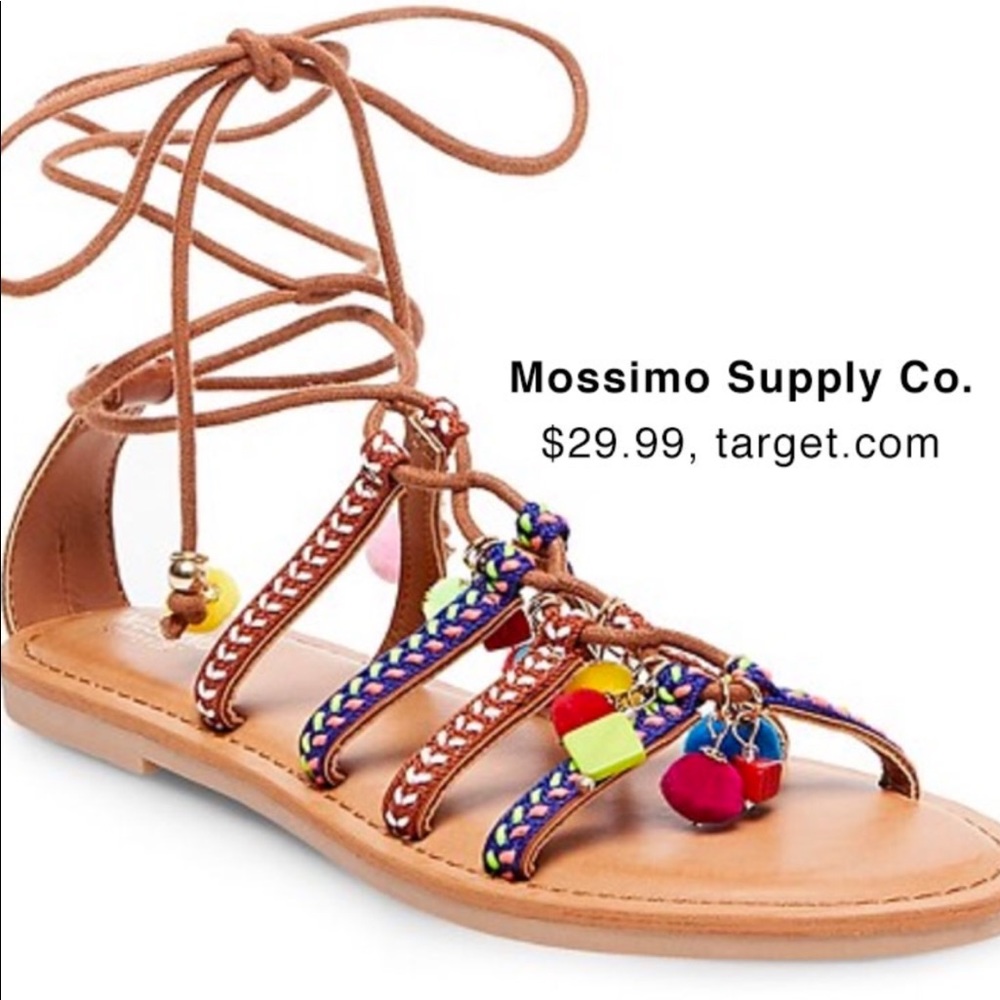 Women's Kayla Gladiator Sandals Mossimo Sz 6