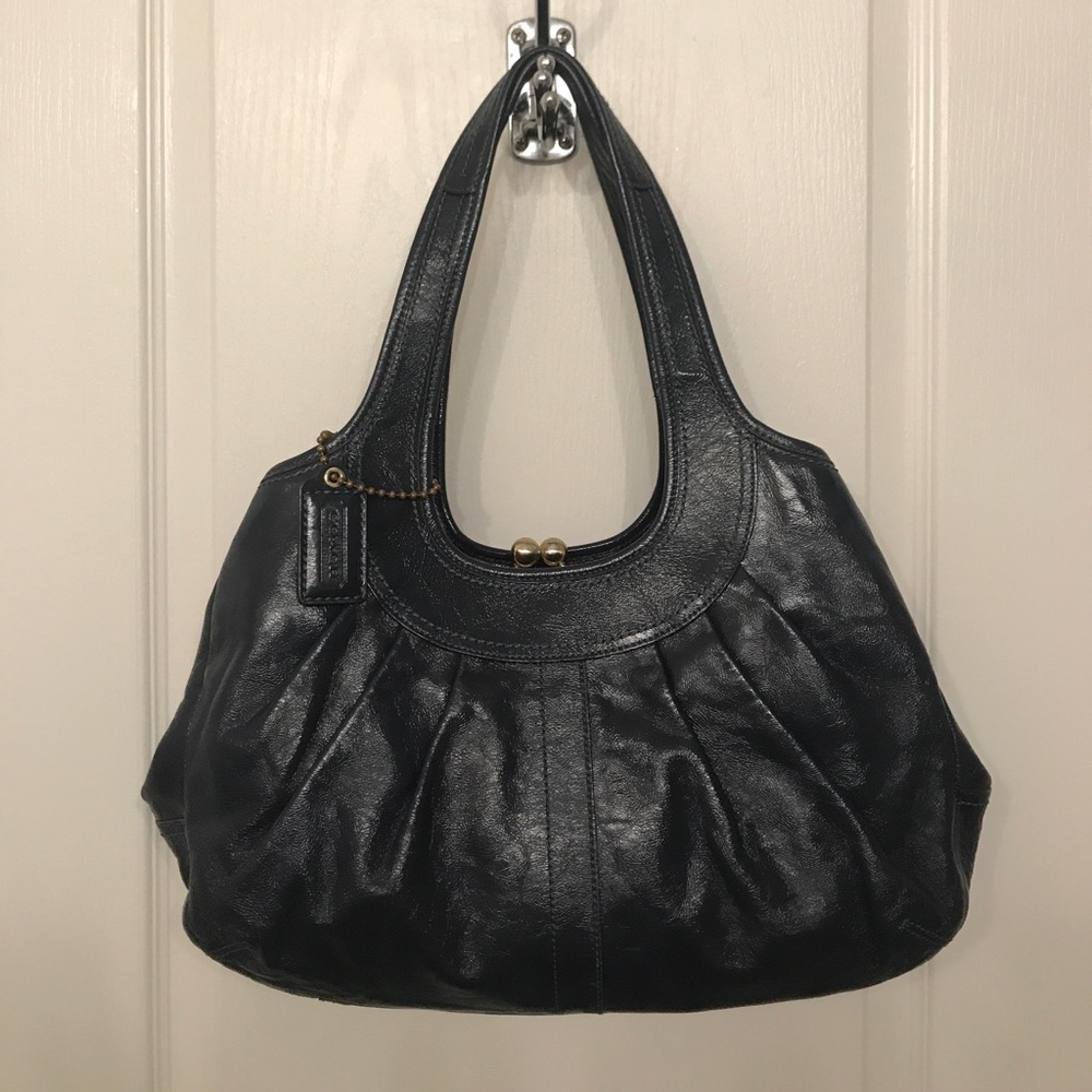Coach Hobo Bag- navy