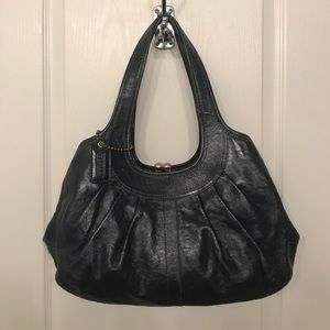 Coach Hobo Bag- navy