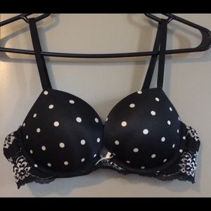 Victoria's Secret | Polka dot push-up bra