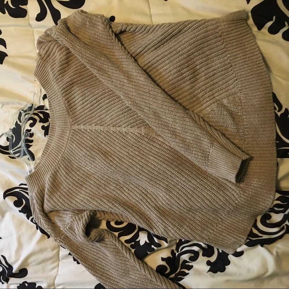 Aerie Tan Sweater