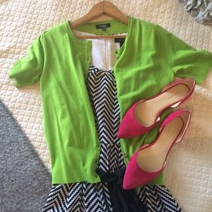 NWT Lime Green Cardigan