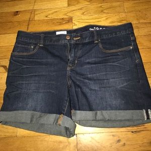 Gap Sexy Boyfriend Shorts Denim