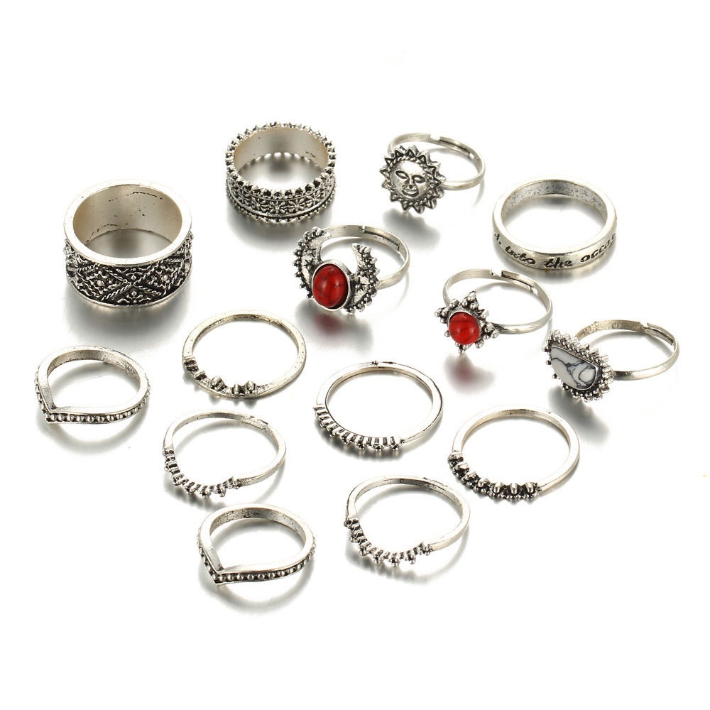 Boho Ring Set - Picture 2 of 5