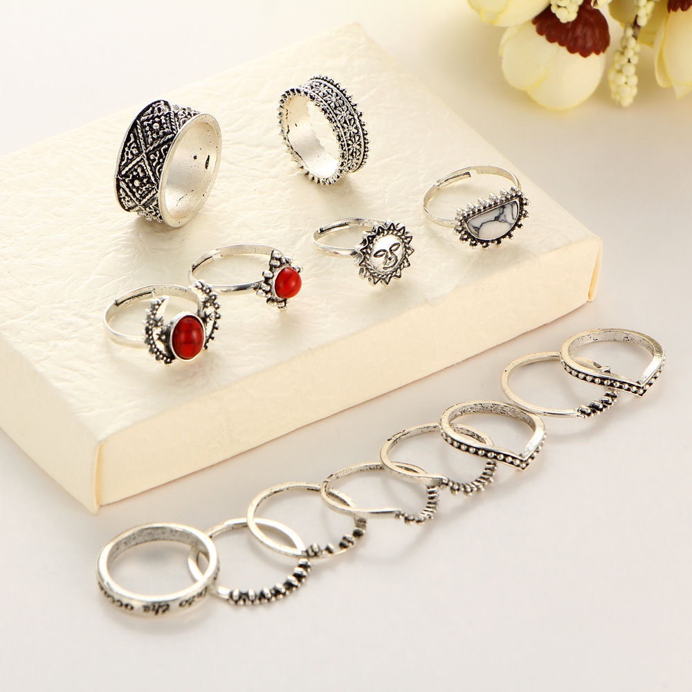 Boho Ring Set - Picture 4 of 5