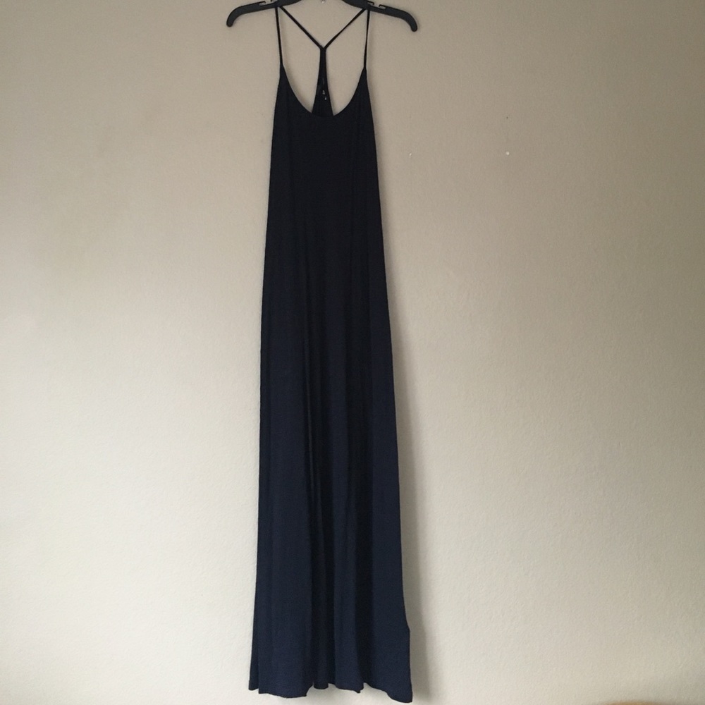 H&M Dark Blue dress with spaghetti straps