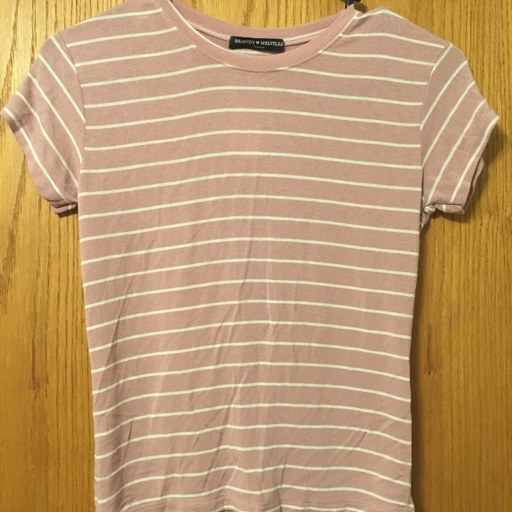 Brandy Melville NWT Stripped Tshirt
