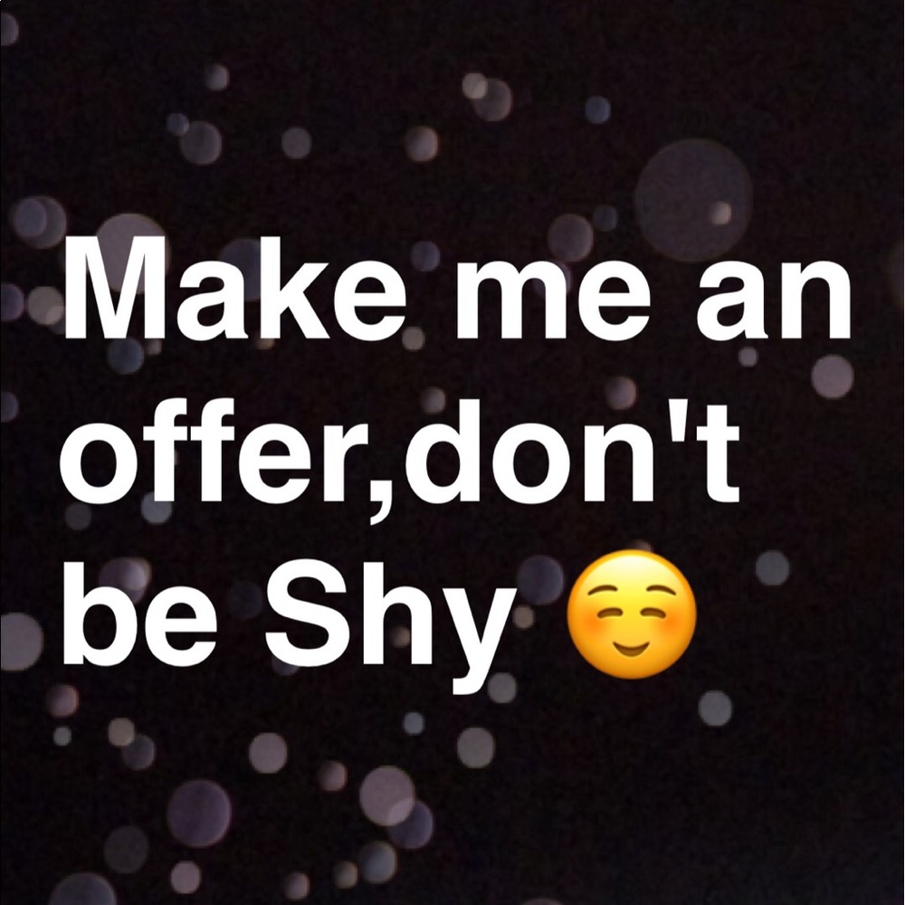Make me an offer..