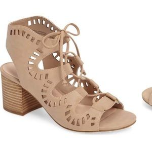 Worn once! B.P. Decker Lace Up Sandals