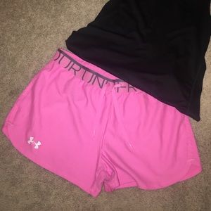 Under Armour heat gear running shorts