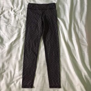 *WORN ONCE* Girls Black/Grey leggings