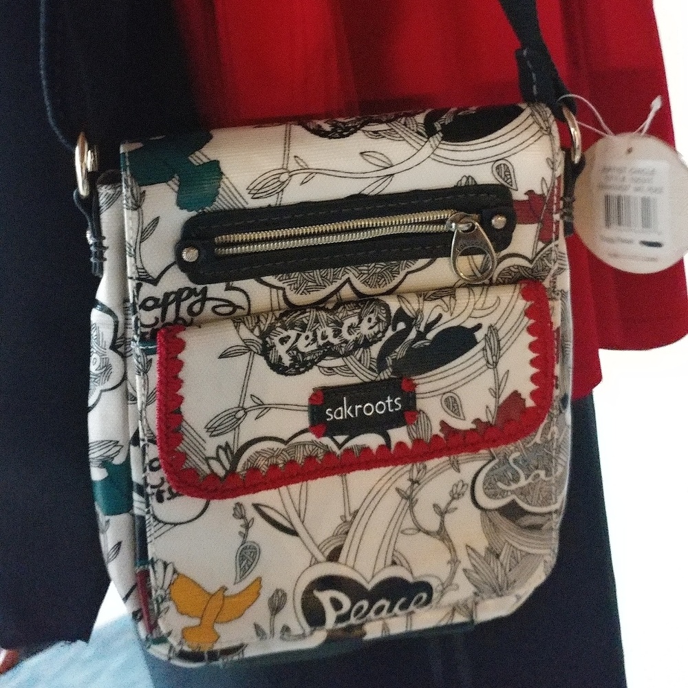 Sakroots cross body bag. New with tags!!!!