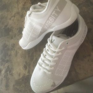 Varsity , V- force cheer shoes.
