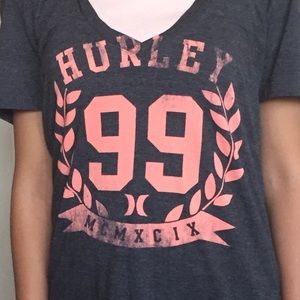 Hurley V neck T-shirt