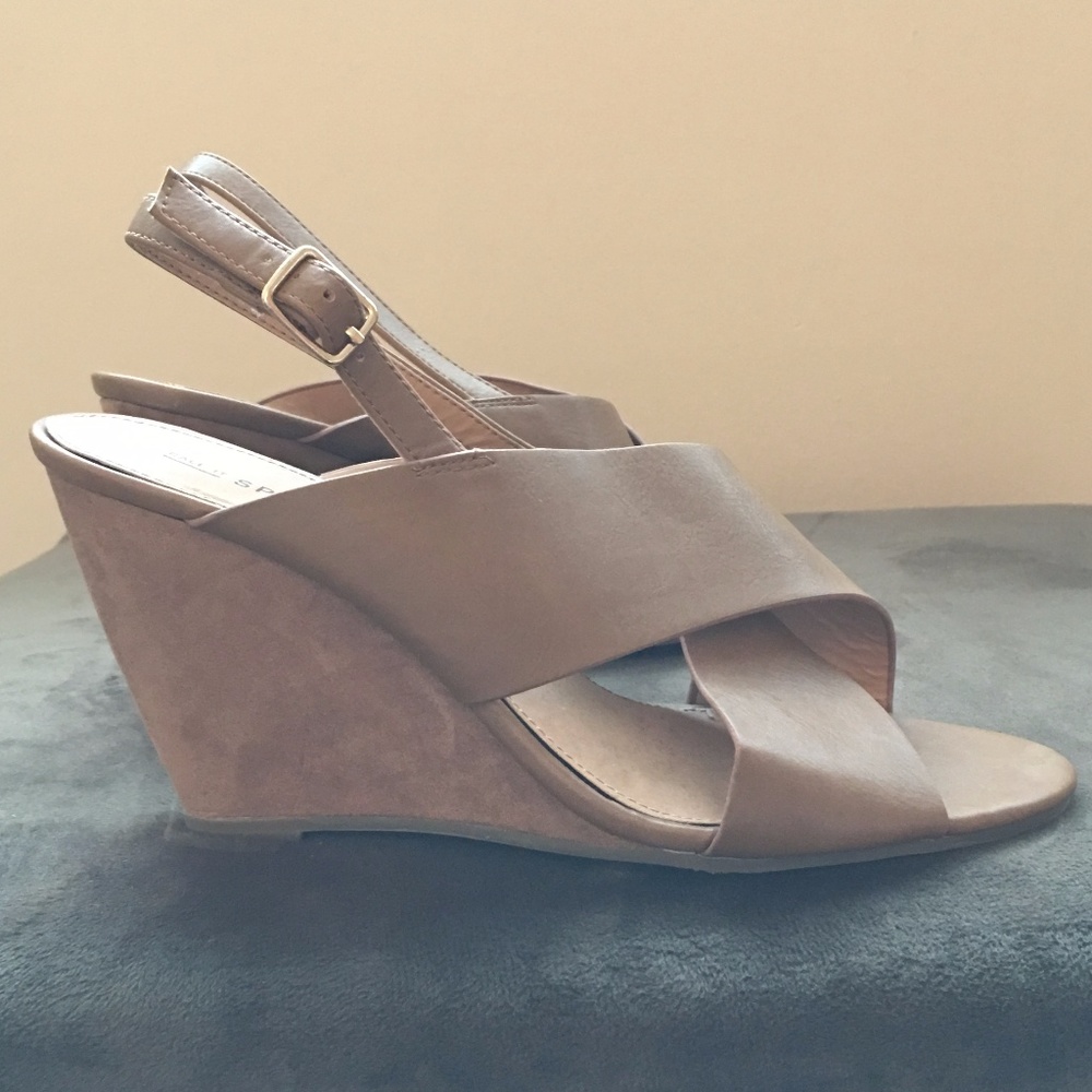 Call It Spring wedged sandals