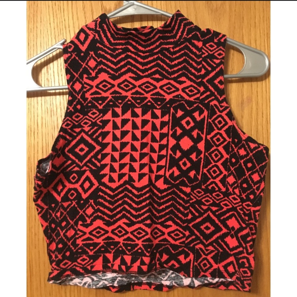 Aztec Crop Top