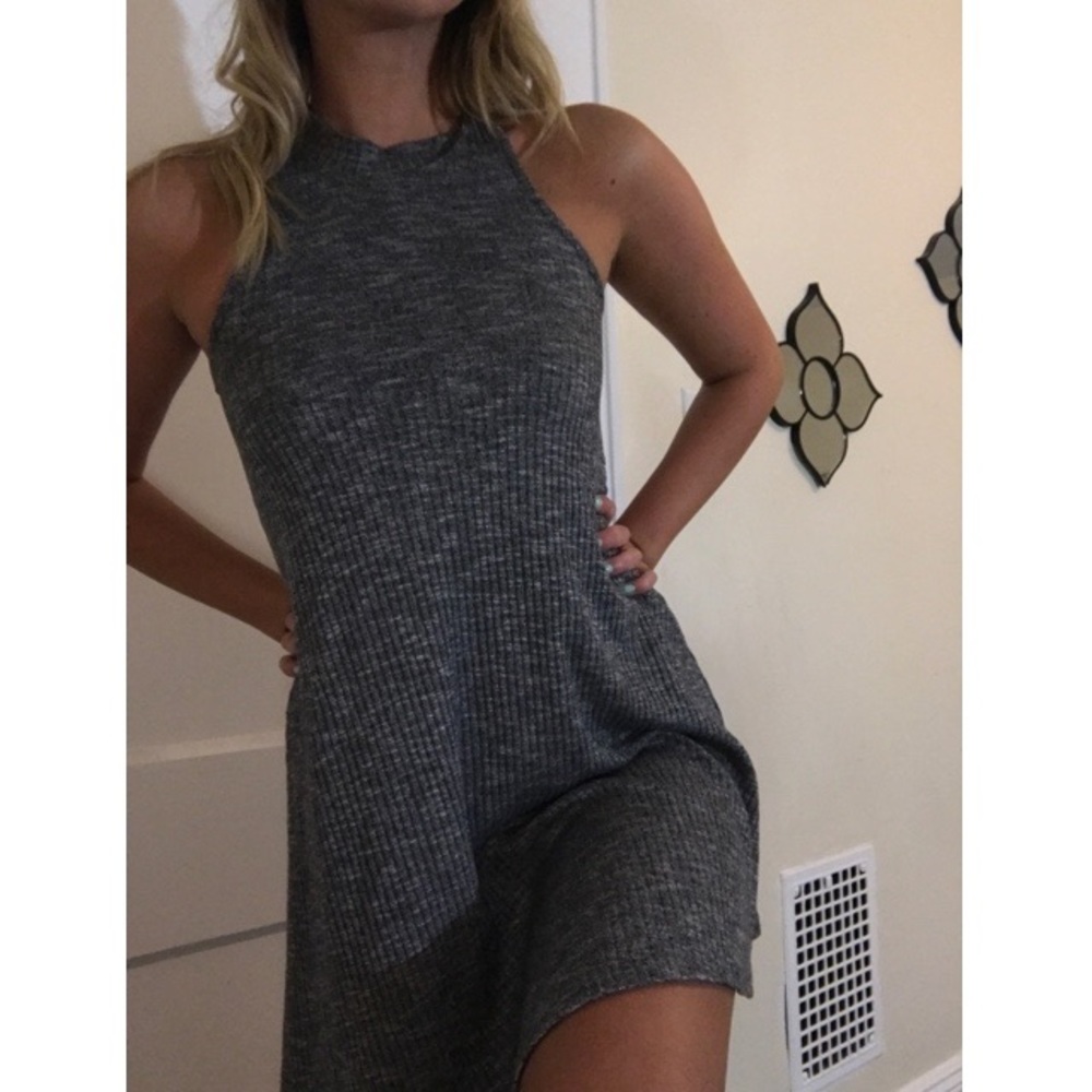 Hollister halter cotton dress