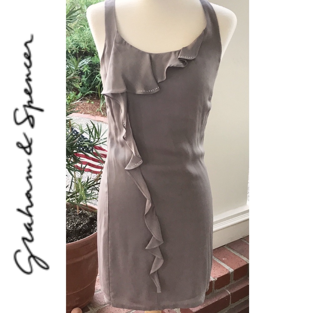 Graham and Spencer Beautiful Silk Dress Sz. S