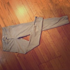 Faux leather/suede Abercrombie & Fitch pants