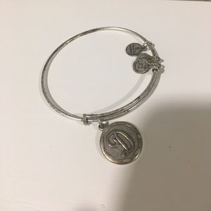 "D" initial Alex and Ani bracelet
