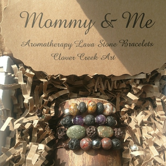 Jewelry - Aromatherapy lava stone bracelets/essential oils