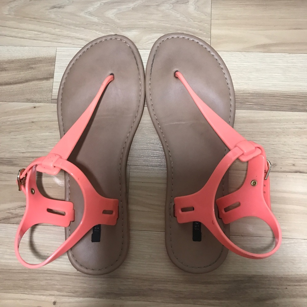 Pink sandals