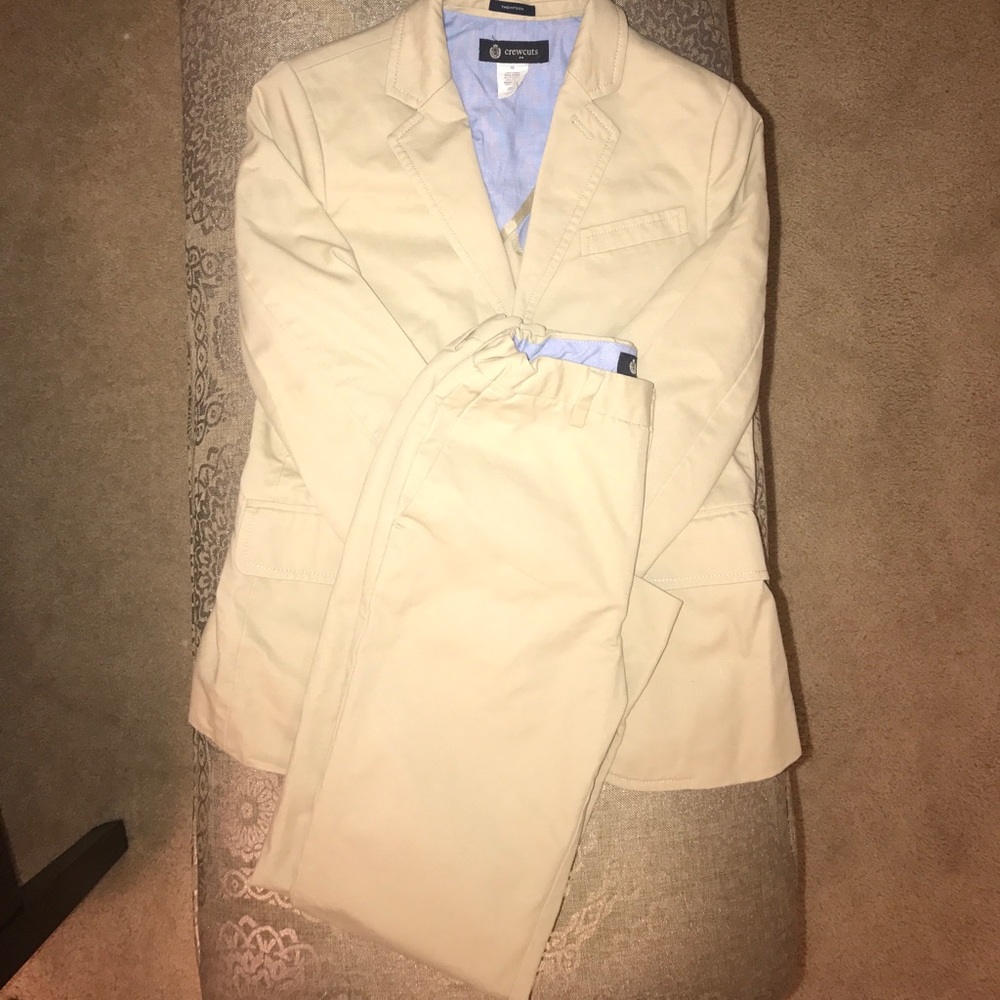 Boys J Crew Suit