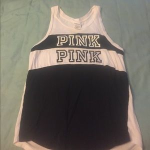 Black and white tank top