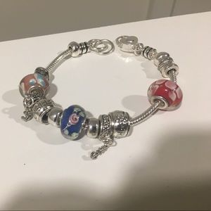 Real Pandora Charm bracelet