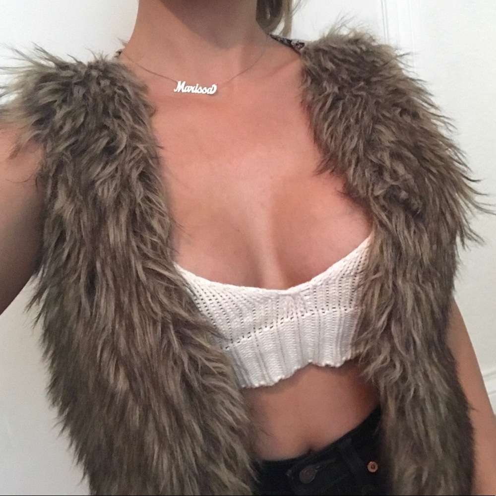 Fur vest