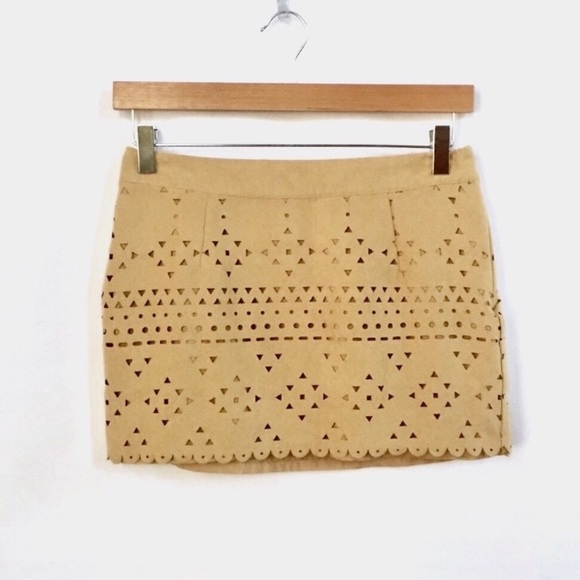Forever 21 Dresses & Skirts - Forever 21 Suede Cutout Skirt