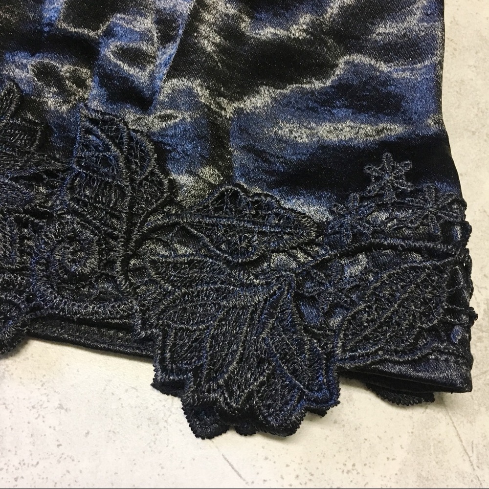 LF Silky Crochet Trim Slip Dress - Picture 3 of 5