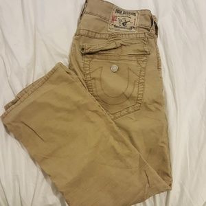 True Religion Khaki Corduroys