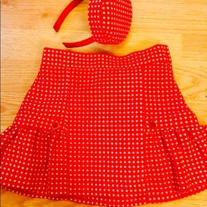 Janie and Jack short skirt