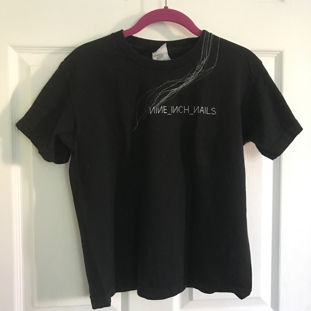 Black Nine Inch Nails Top