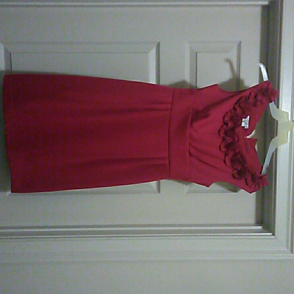 Red dress