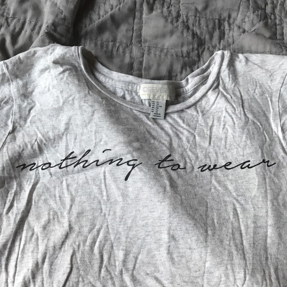 Nothing to wear soft t shirt