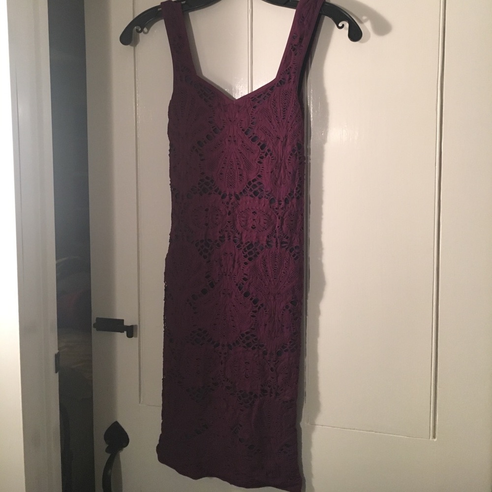 Free people bodycon slip dress size xs/s