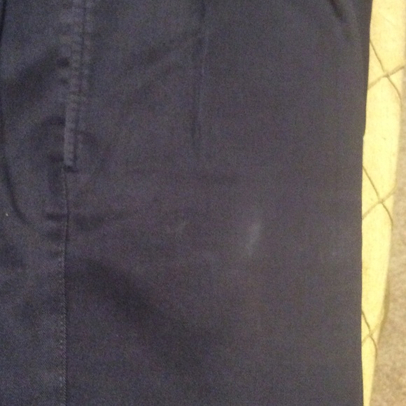MENS BLUE VANHEUSEN DRESS PANTS - Picture 3 of 3