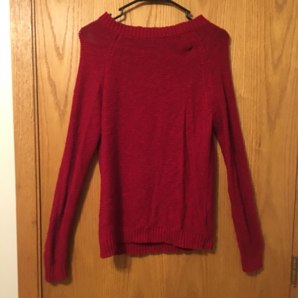 Red forever 21 sweater