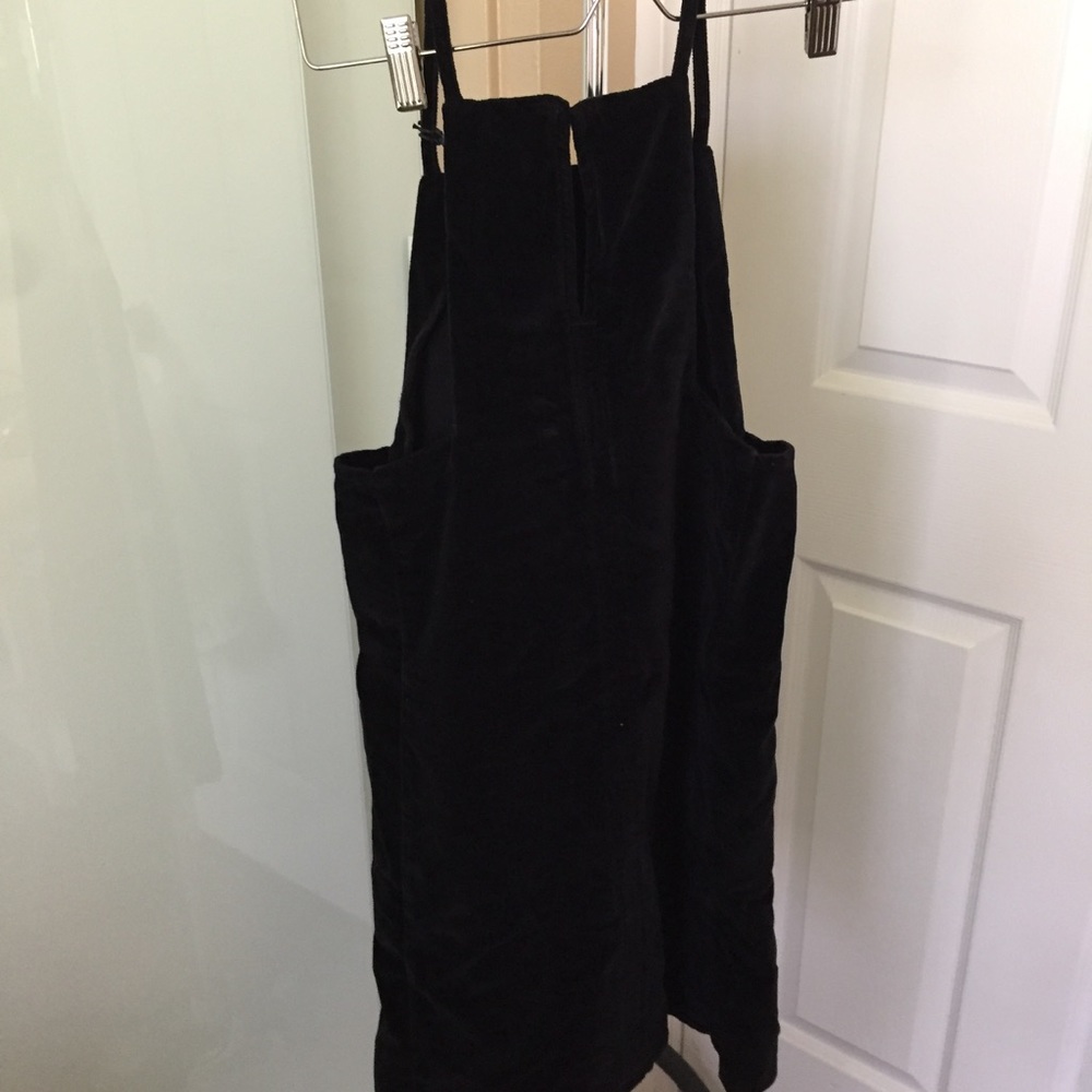 NWT Topshop Moto Velvet dress