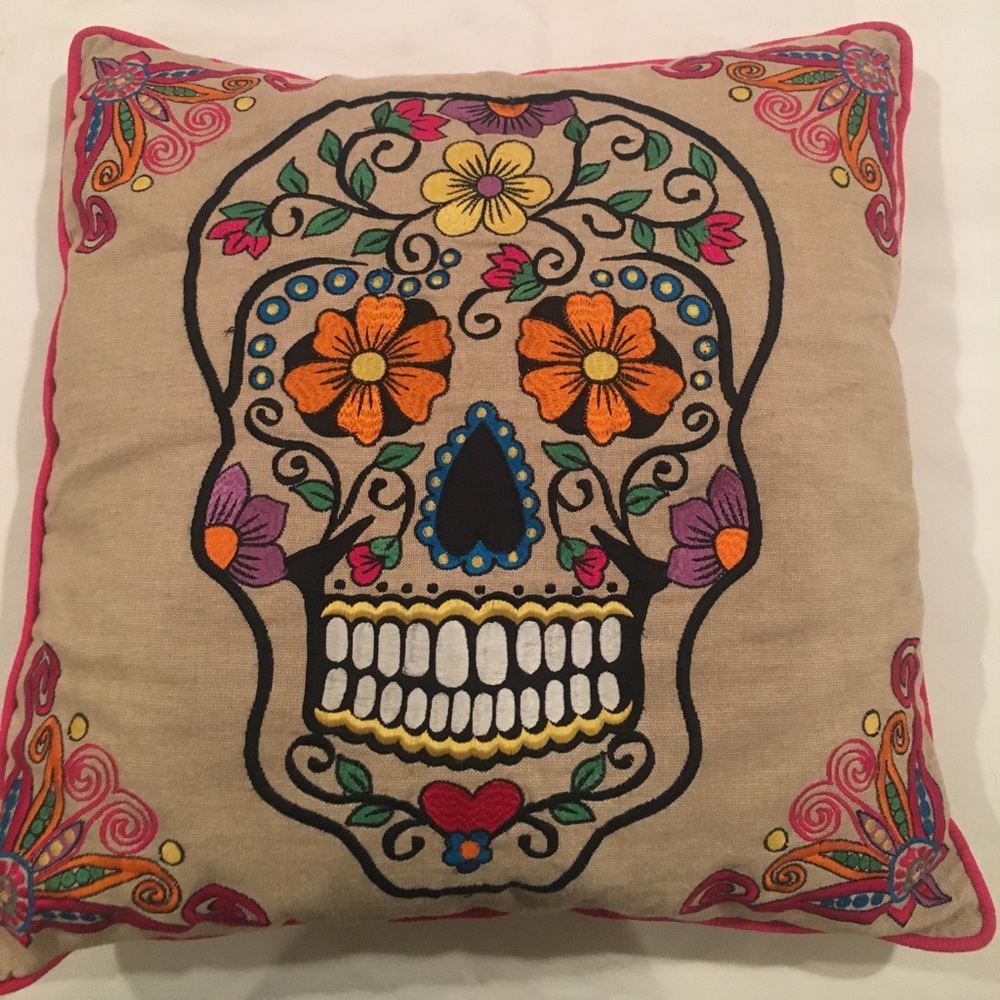 Skull Pillow