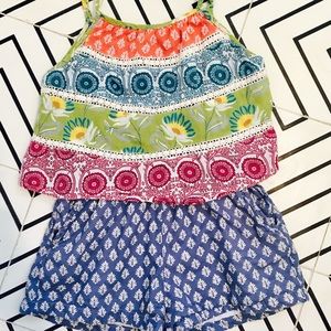 Toddler Girls' Mimi & Maggie Bohemian Romper