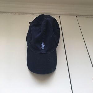blue polo hat