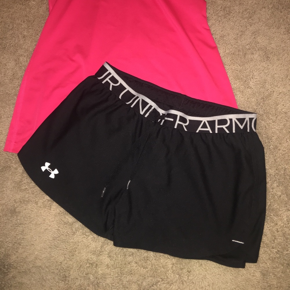 Under Armour Heat Gear gym shorts
