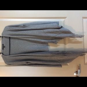 Banana Republic | Grey Fringe Cardigan