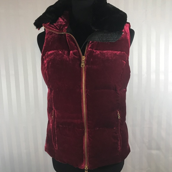 ralph lauren velvet puffer