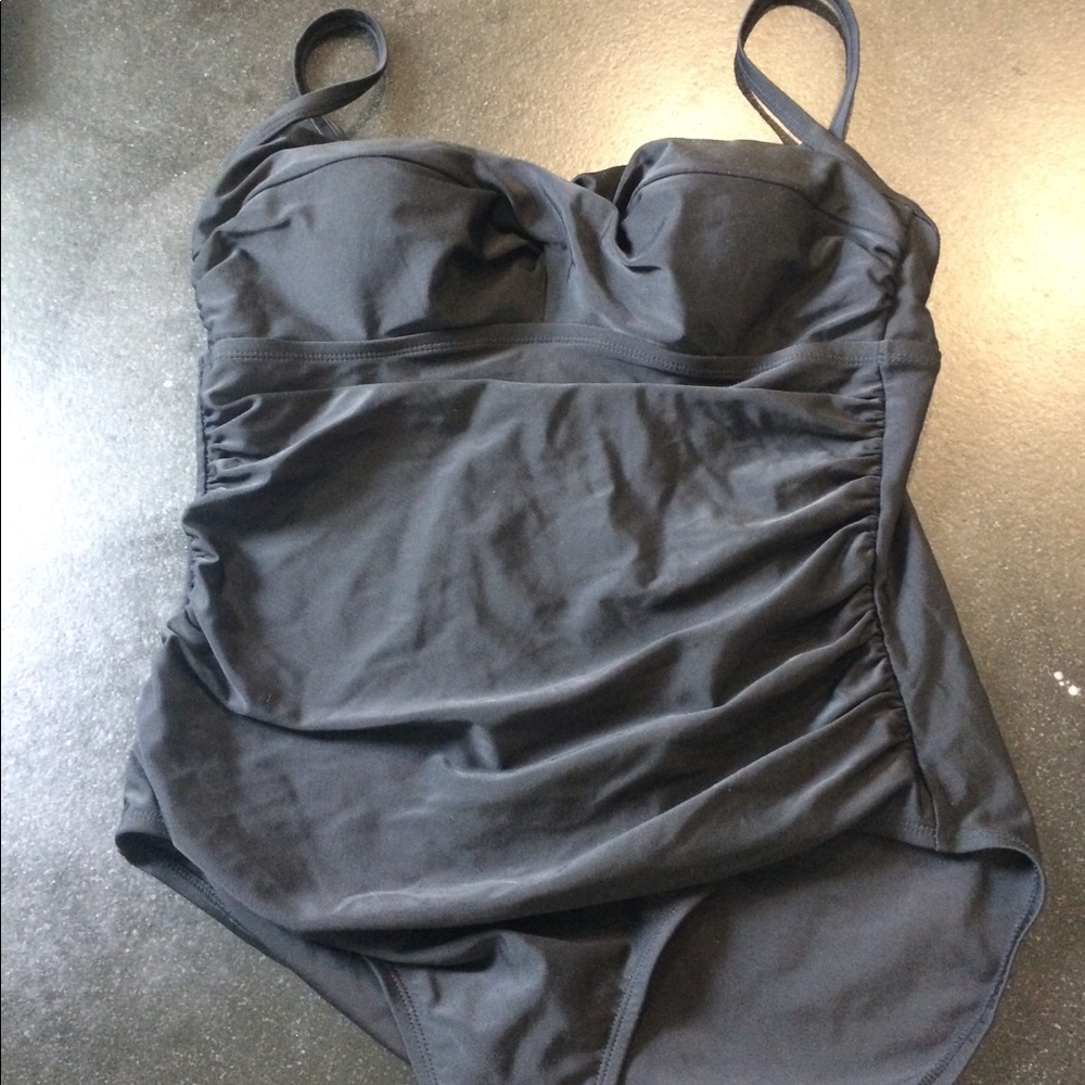 Black 1 Piece Swimsuit