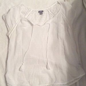 Aerie white top